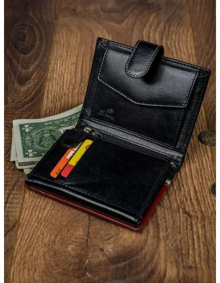 Kožená peněženka RFID ROVICKY 326L-RBA-D