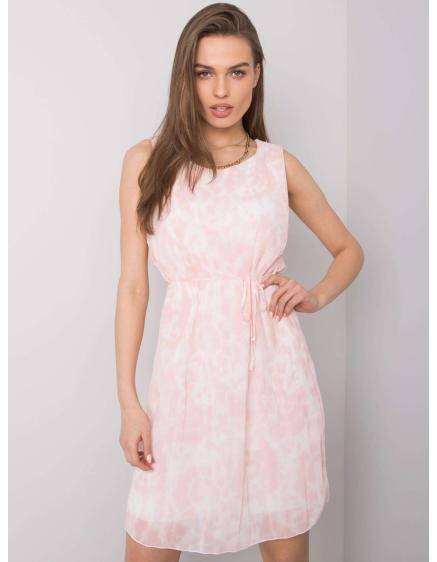 Dámské šaty Marina tie-dye SUBLEVEL zářivě růžové