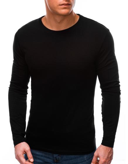 Pánská hladká košile s dlouhým rukávem CONWAY černá