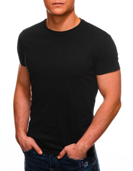 Pánské obyčejné tričko TEMPLE černé